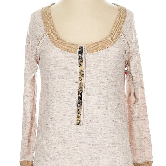 Free People We The Free Henley Style Tunic Size XS NWT Retail $98 - Picture 1 of 11